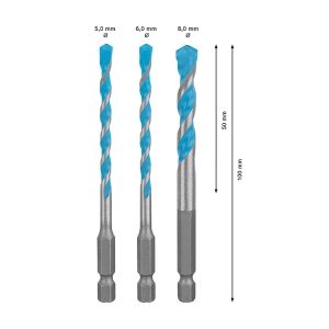 Mũi khoan đa năng Hex-9 Bosch 2608900584 (5/6/8)