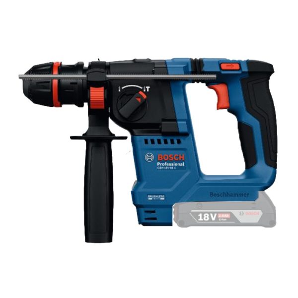 Máy khoan búa pin GBH 18V-18 X (SOLO)-06119271J0