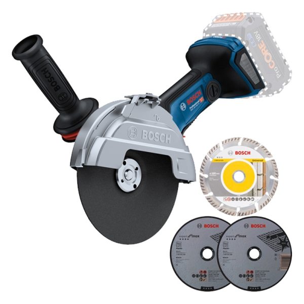 Máy mài góc dùng pin GWS 18V-180 PC SOLO-06019H6E01