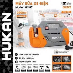 Máy rửa xe điện Hukan Gen 2 G2-R7