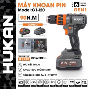 Máy Khoan Pin Hukan Đầu13MM (GEN1) HM21-G1-I20