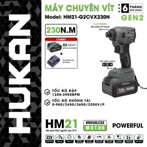 Máy chuyên vít Hukan HM21-G2CVX230N