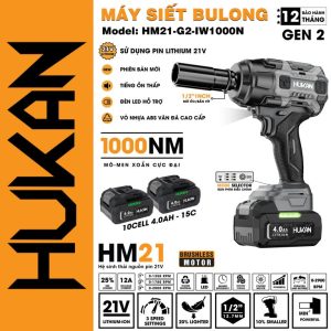 Máy siết bulong pin HM21-G2-IW1000N