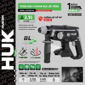 Thân Máy Khoan Đục Bê Tông (GEN 3) G3STOM-O2