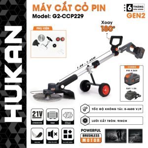 máy cắt cỏ sử dụng pin (GEN 2) G2-CCP229