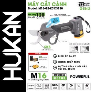 Máy Cắt Cành Sử Dụng Pin 16.8V (GEN2) M16-G2-KCC3130