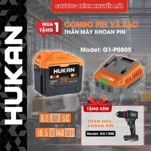 COMBO PIN 20Cells 8.0 + SẠC 1.5AH G1-P0805