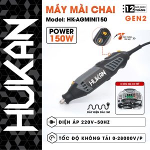 Máy mài khuôn – mài chai Hukan (GEN2) HK-AGMINI150