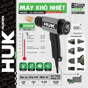 Máy khò nhiệt sử dụng điện (GEN3) G3-KN2500C