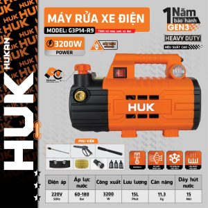 Máy rửa xe dùng điện có chỉnh áp (GEN3) G3P14-R9