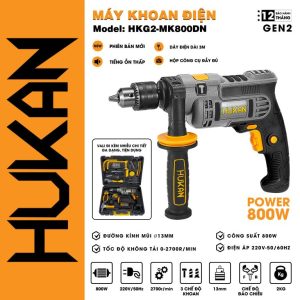 Máy khoan điện 13mm HKG2-MK800DN