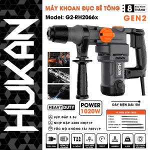 Máy khoan đục (GEN 2) G2-RH2066x