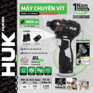 Máy chuyên vít búa (Gen 3) G3-V180LUX
