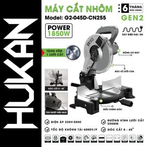 Máy Cắt Nhôm Dùng Lưỡi 255mm G2-045D-CN255