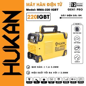 Máy hàn điện tử MMA-220 IGBT