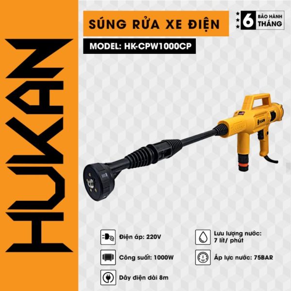 Máy rửa xe điện HK-CPW1000CP
