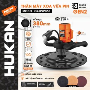 Thân máy xoa vữa pin (GEN 2) G2-XVP360