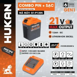 Combo pin và sạc G1-P1205