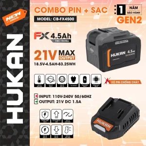 COMBO PIN + SẠC HUKAN (GEN2) CB-FX4500