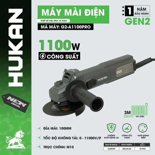 Máy mài điện (GEN 2) G2-A1100PRO