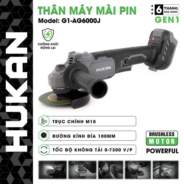 Thân máy mài pin (GEN1) G1-AG6000J