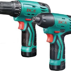 12V Bộ máy khoan và máy siết vít dùng pin DCA ADKIT01EK