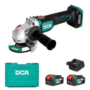 Máy mài góc 100mm dùng pin 20V DCA ADSM06-100FK (Kèm 2 Pin 5.0Ah & sạc)