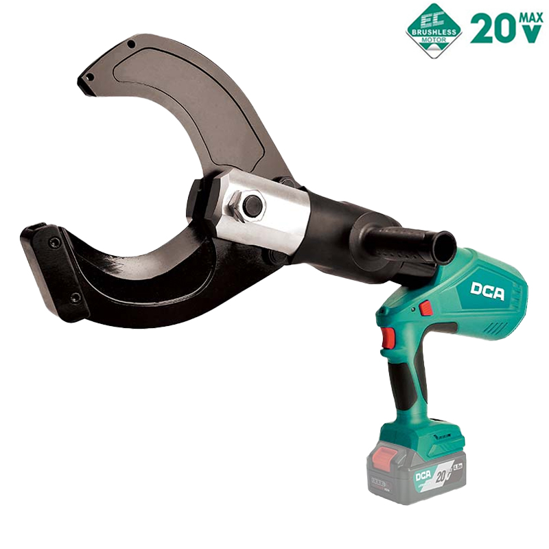 Máy cắt cáp thủy lực dùng pin 20V DCA ADYJ120Z(Chưa Kèm Pin & Sạc)