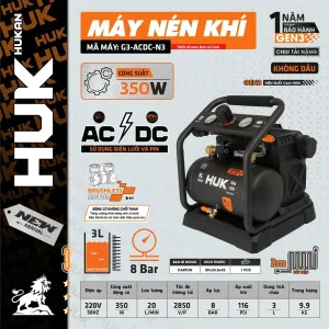 Máy nén khí sử dụng pin và điện G3-ACDC-N3