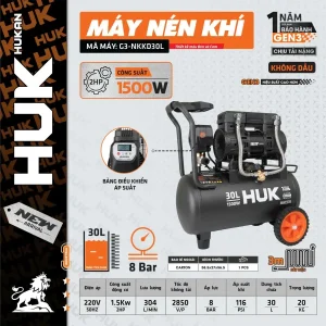 Máy nén khí không dầu G3-NKKD30L