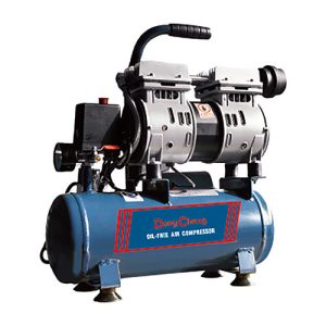Máy Nén Khí Mini Không Dầu 8 Lít DongCheng DQE1608
