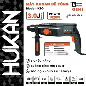 Máy khoan bê tông 3 chức năng K90 Phiên bản mới