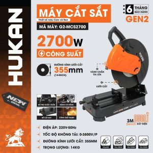 Máy cắt sắt (GEN 2) G2-MCS2700