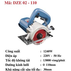 Máy cắt bê tông Dongcheng DZE180 (CS 1520W, Lưỡi 180mm)