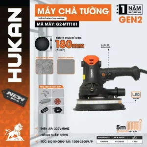Máy chà tường (GEN 2) G2-MTT181