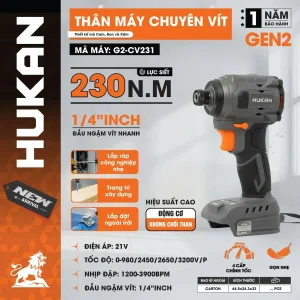 Thân máy chuyên vít G2-CV231