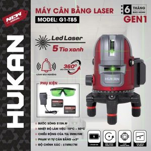 Máy Cân Bằng Laser 5 Tia Xanh G1-T85