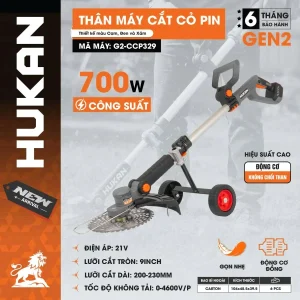 Thân máy cắt cỏ pin G2-CCP329
