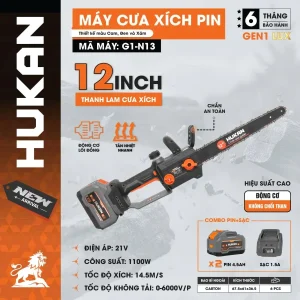 máy cưa xích pin G1-N13