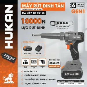 Máy rút đinh tán G1-RD10K