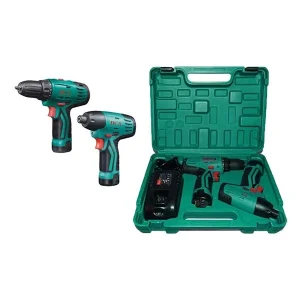 Bộ Combo Máy Khoan Và Siết Vít Dùng Pin DCA ADKIT01E