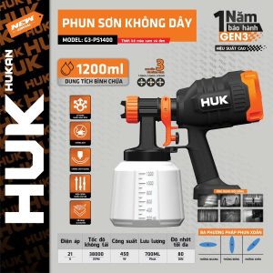Máy phun sơn pin (GEN 3) G3-PS1400